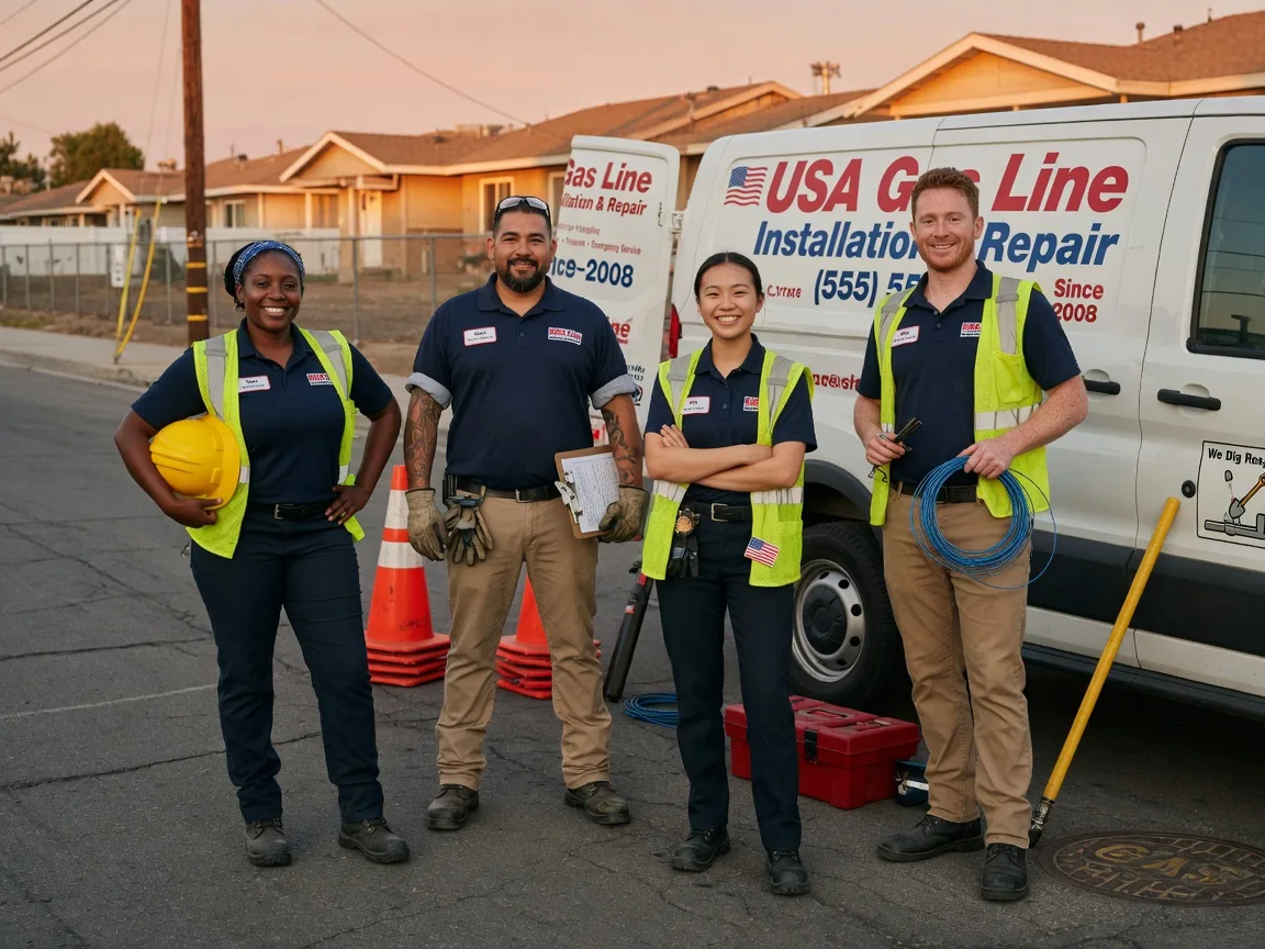 Gas Line Installation company in California, MO